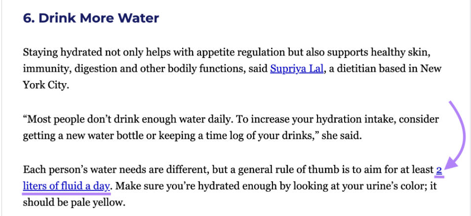 drink more water Backlinks
